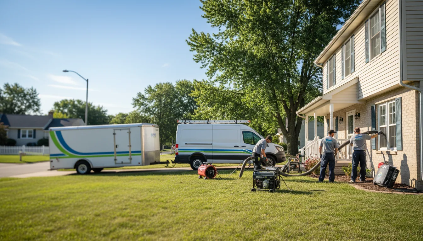 Flooded Basement Restoration And Cleanup With Repair in Medina, NY near me